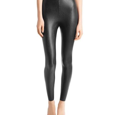 NEW Commando Perfect Control Faux Leather Leggings - SLG06 - Black - XS